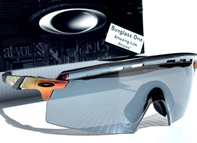 Oakley ENCODER STRIKE VENTED Mt Red/Gold Colorshift PRIZM Black