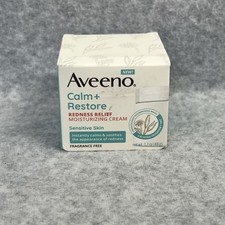 Aveeno Calm + Restore Redness Relief Moisturizing CREAM, Fragrance-Free, 1.7 oz