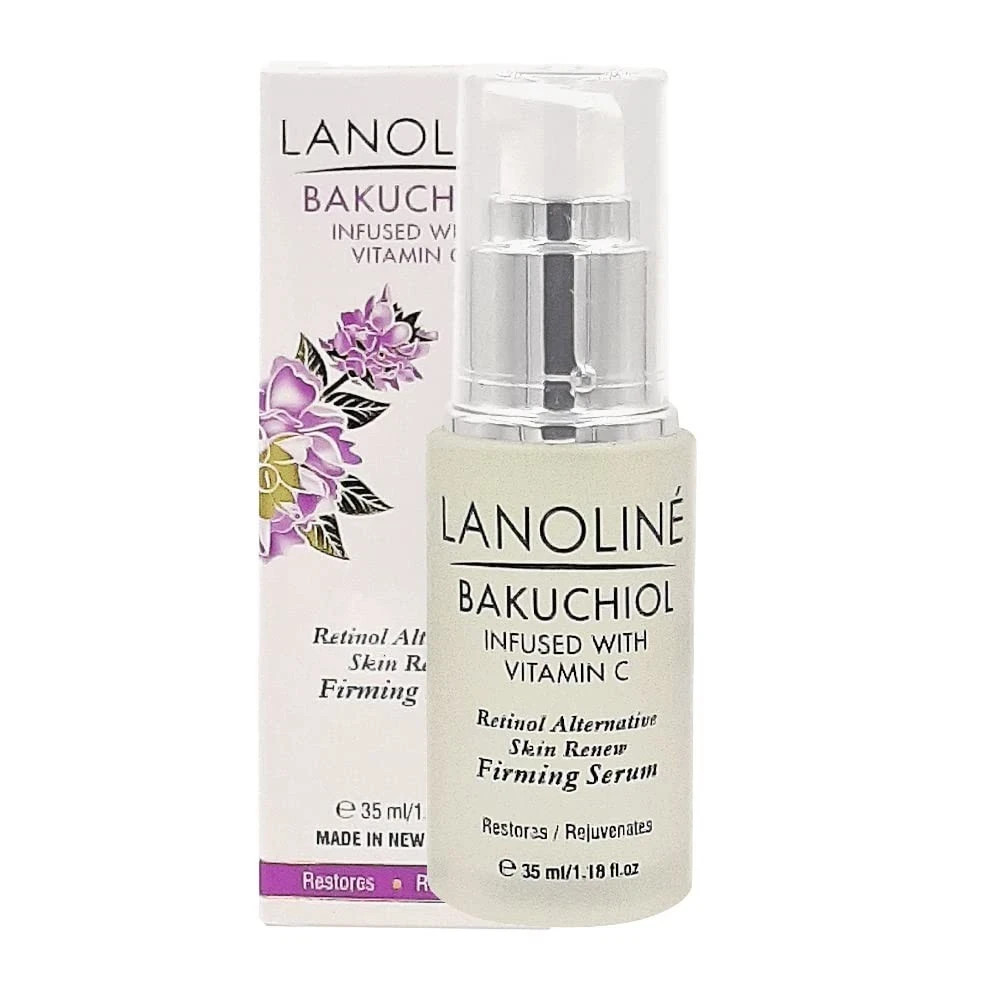 Lanoline Bakuchiol Infused With Vitamin C Skin Renew Firming Serum 35ml New