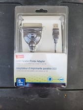 Staples / USB Parallel Printer Adapter / 5 ft/pi 1.5m / New  Sealed