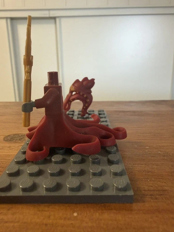 LEGO Minifig – Atlantis Squid Warrior atl007 - Sans tête - Photo 4/4