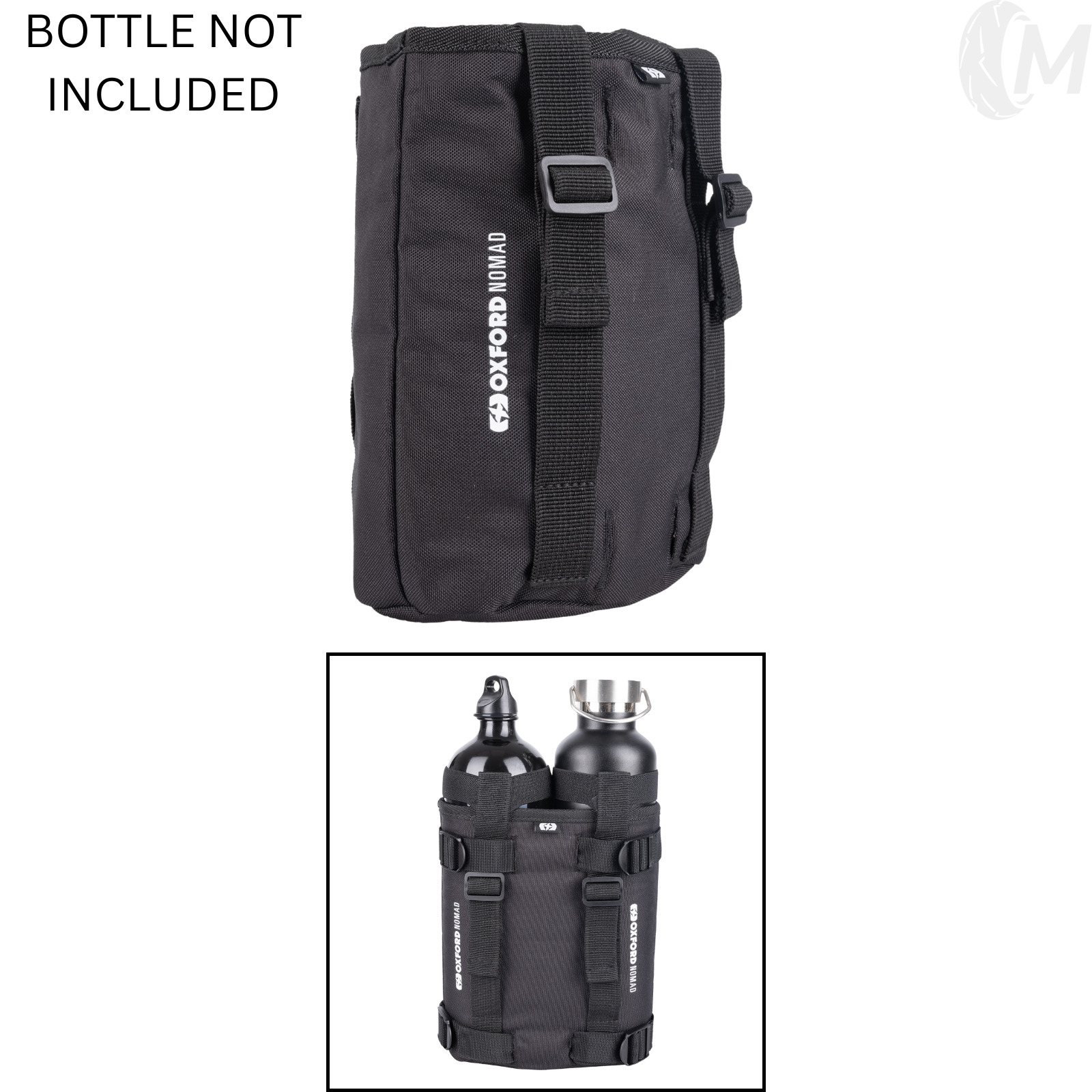 Oxford Motorcycle Bottle Holder Nomad Bottle Stash XL Modular Luggage Pouch