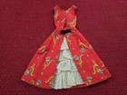 VINTAGE BARBIE OUTFIT "GARDEN TEA PARTY" DRESS  #1606  1964