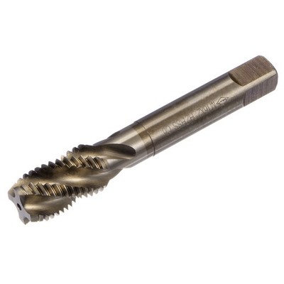 Metric Spiral Flute Thread Taps M16 x 2 H2 HSS-CO Screw Threading Tap Tapping