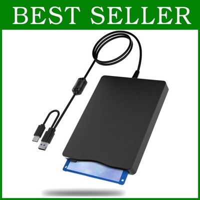 USB Type-C External Floppy Disk Drive for Windows