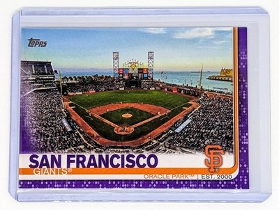 2019 Topps Meijer Purple #616 Oracle Park San Francisco Giants