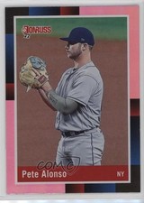 2022 Panini Donruss Retro 1988 Variation Holo Pink Pete Alonso #247 17ok