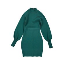 Fashion Nova Long Sleeve Dress Green — Size XS