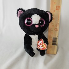 Ty Beanie Boos - FLORA the Skunk (6 Inch)  Plush Stuffed Animal Toy (NEW W/TAG)