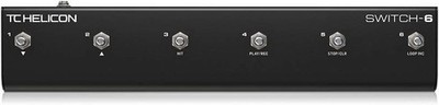 TC HELICON SWITCH-6 Fußschalter 6-Schalter TRS Typ mit Kabel