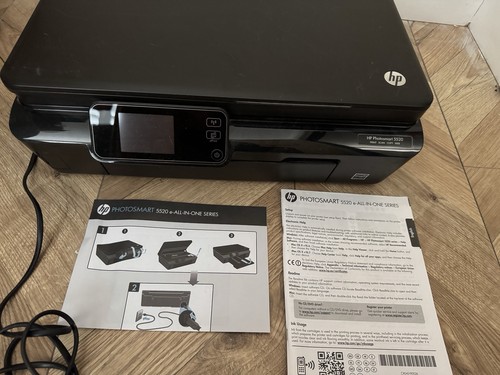 HP Printer Photosmart 5520 All In One Wireless Inkjet Printer With Inks - Afbeelding 2 van 5