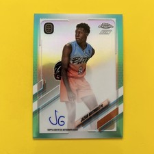 🐶 2021-22 Topps Chrome OTE Jazian Gortman  RC Auto 20/99 #CA-JG