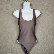 Alo Yoga Bodysuit Womens S Purple Airlift Barre Athletic Comfort Stretch Boho