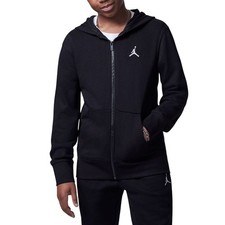 Jordan Sweatjacke f&uuml;r Kinder Brooklyn French Terry Schwarz