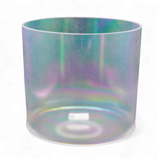 Crystal Tones 8" Platinum Quartz Crystal Singing Bowl A 3-20