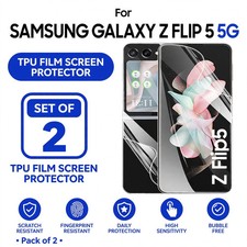 Pellicola TPU idrogel protezione schermo per Samsung Galaxy Z Flip 5 5G set di 2