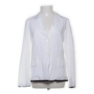 'S MaxMara, Blazer, Größe: M, Weiß/Schwarz, Damen #dpc