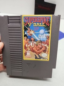 Super Spike V'Ball Nintendo Entertainment System NES Cleaned and Tested Working