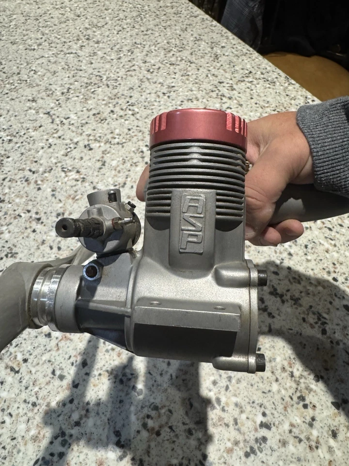 ASP 108 ABC RC Airplane Engine New With Blade - Image 2 of 4