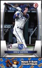 Drew Waters 2023 Bowman #5 Kansas City Royals Rookie RC