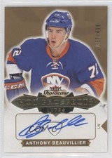 2016 Fleer Showcase Hot Prospects Autos /499 Anthony Beauvillier #173 Auto 19ed