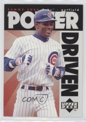 1996 Upper Deck Power Driven Sammy Sosa #PD16 0m8e