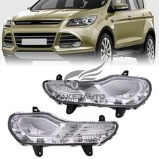 For 2013-2016 Ford Kuga Escape Front Bumper Fog Light Lamp Driver Passenger Side