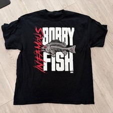 WWE NXT AEW Authentic T-Shirt XL Bobby Fish Vintage