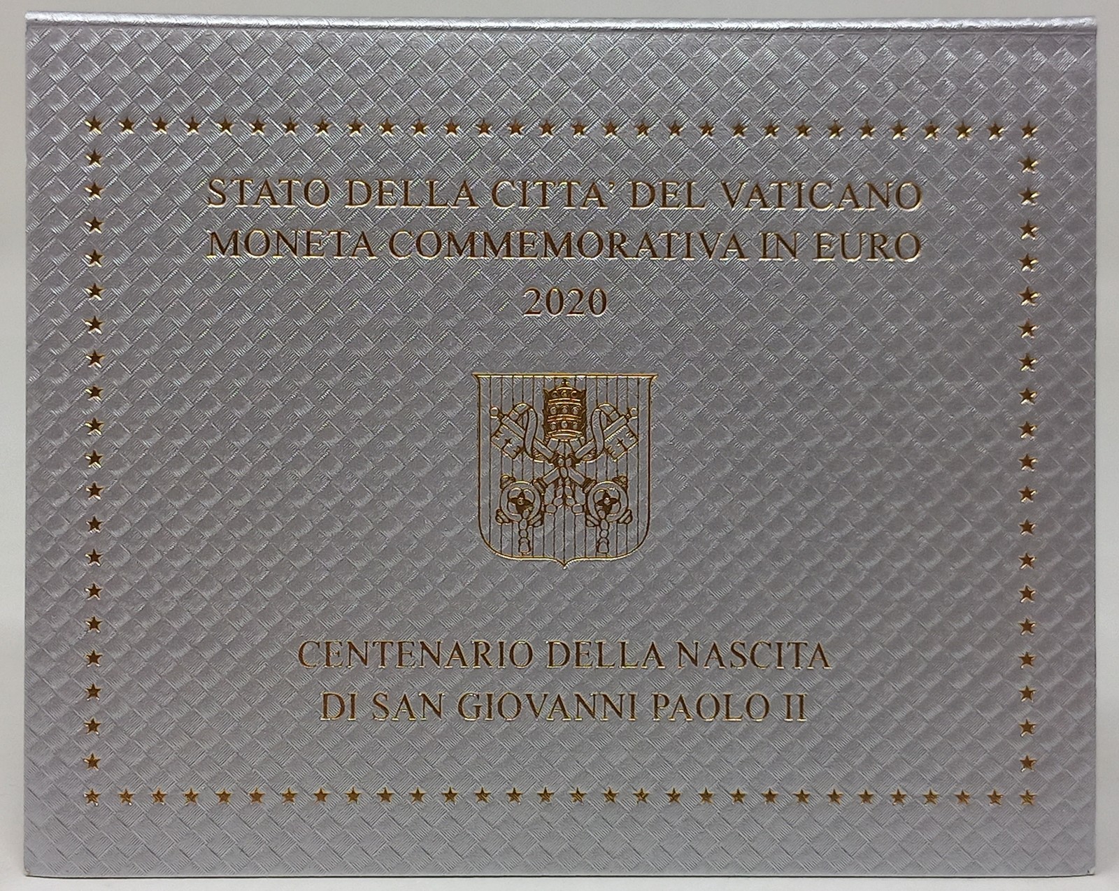 2020 VATICANO 2 Euro Commémoratif Cent. Naissance Saint Paul II FDC MF136695