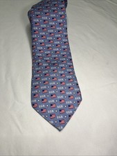 Vineyard Vines Mens Patriotic tie 58 x3.75 Hand Made 100 Silk Tie