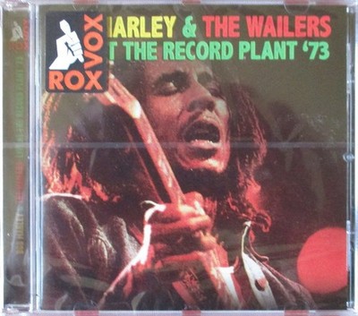 CD BOB MARLEY & THE WAI Live at the Record P RVCD1019 Rox Vox JAPAN