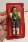 Vintage Hasbro 1980's 3.75" Gi Joe Red Back Nos In Bubble Cross Country Figure