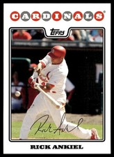 2008 Topps Rick Ankiel St. Louis Cardinals #4