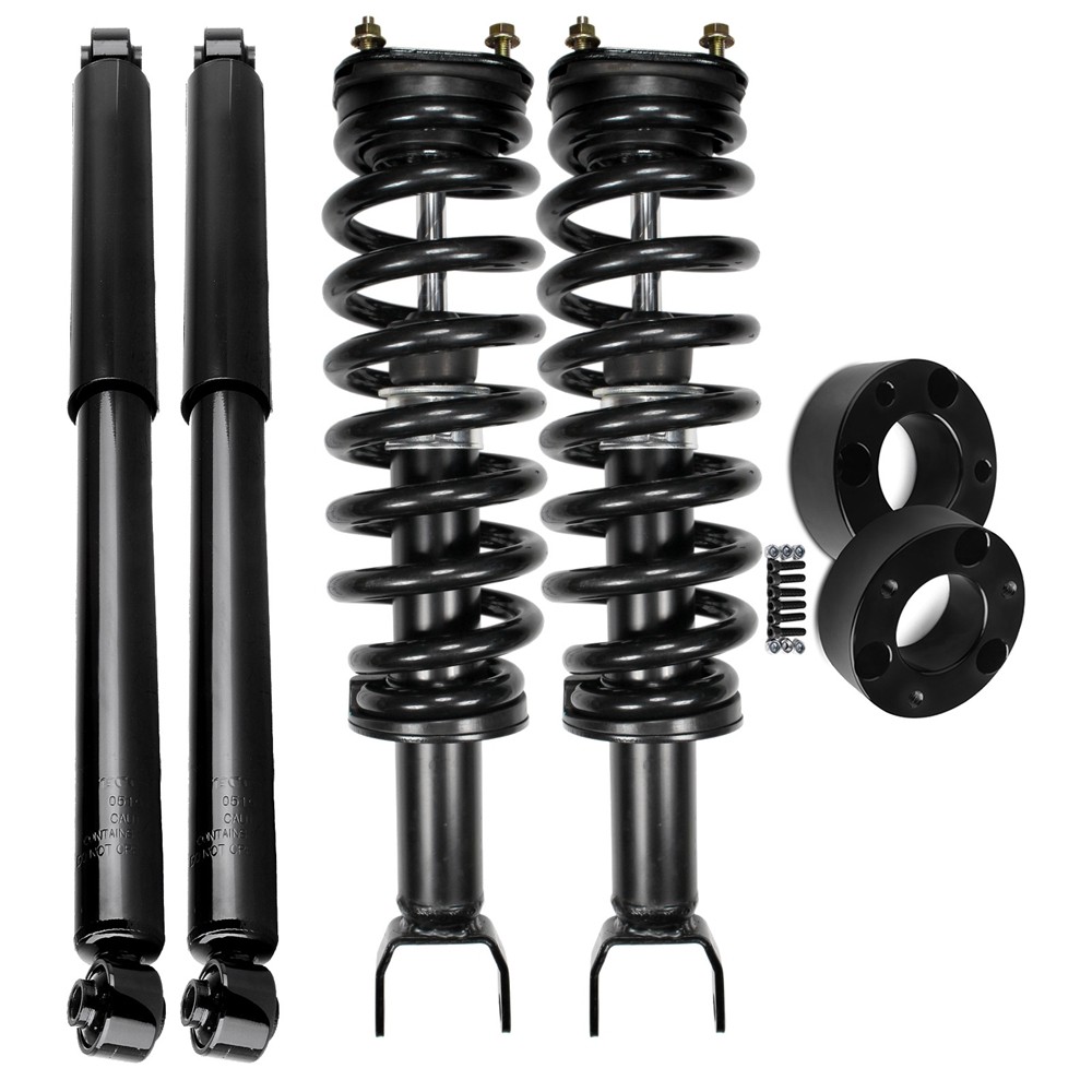 2.5" Front Leveling Kit & Complete Struts Shocks For Dodge Ram 1500 2006 07 08