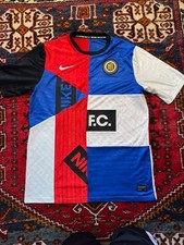 Nike football club jersey patchwork jersey men L