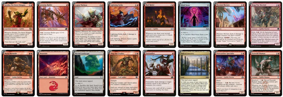 MTG Magic the Gathering Commander Deck - Krenko, Mob Boss (Goblin Chaos) - Bild 4 von 4