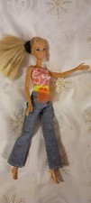 Mattel Barbie Blonde Cute Outfit Beautiful Face  VGC