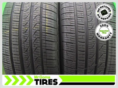 2 225/40R19 USED TIRES PIRELLI CINTURATO P7 A/S RSC RFT XL 8.7/32 TREAD 93H