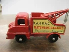 Vintage Matchbox Lesney No. 13 Thames Trader Wreck Truck Red Car Toy with Hook