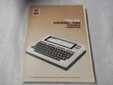 Radio Shack TRS-80 Model 100 Portable Computer Manual