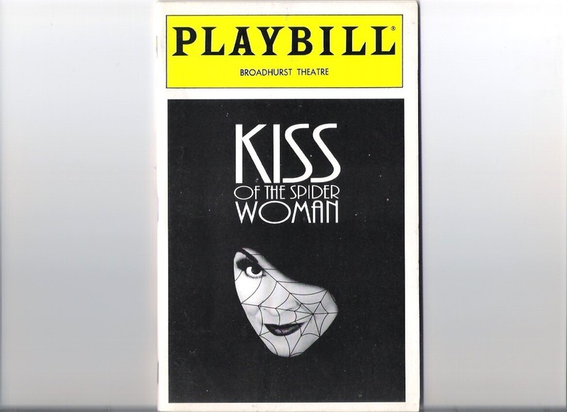KISS OF THE SPIDER WOMAN, 5/94 PLAYBILL - CHITA RIVERA, - BROADHURST THEATRE