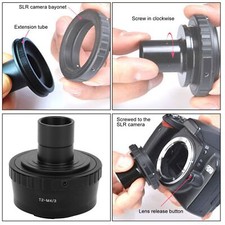 23.2mm Biological Microscope T Mount Ring Adapter Ring For M4/3in Ca