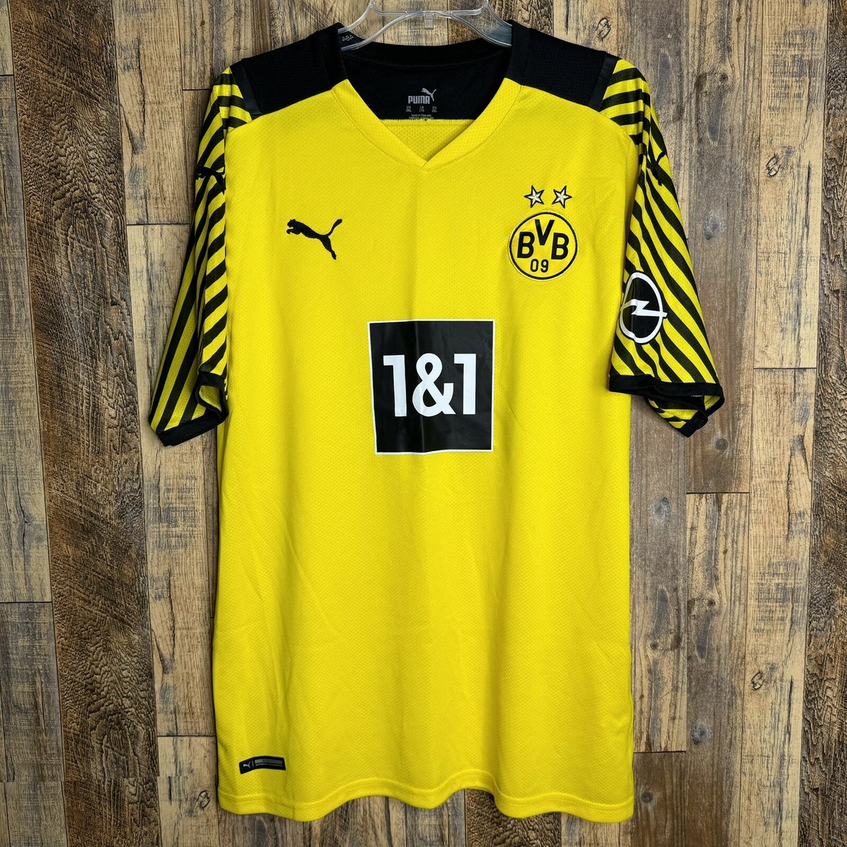 Borussia Dortmund 2021-22 Home Soccer Jersey Puma Men’s Sz XL