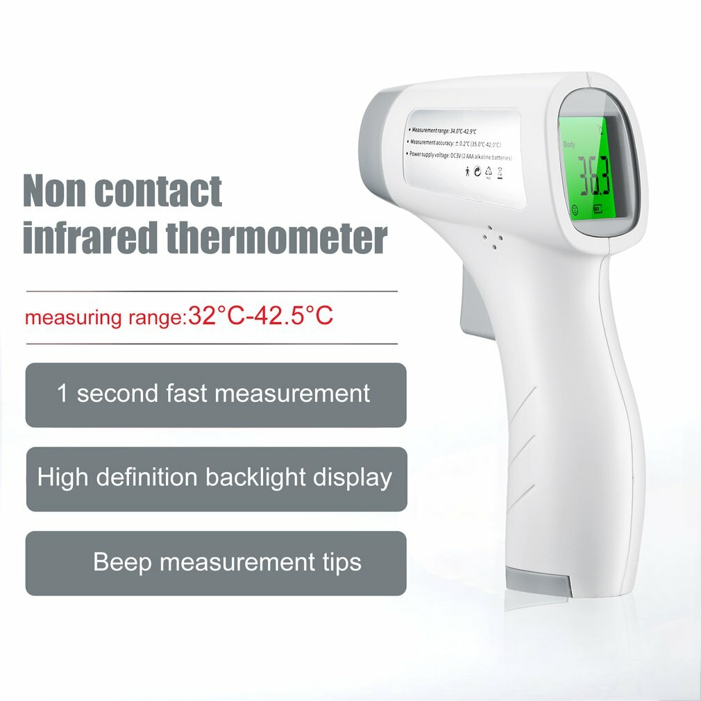 800°C 50°C bis Infrarot Thermometer Pyrometer Digital LCD Laser Temperatur IR