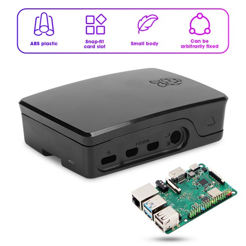 Enclosure Case Shell Protective Box Cover for Raspberry Pi 4 Model B Motherboard - Bild 2 von 12