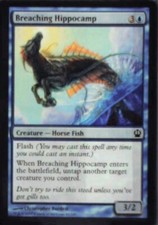 Breaching Hippocamp - Theros: #43, Magic: The Gathering Nm R244