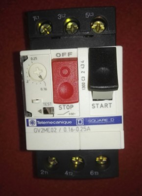 Motorschutzschalter GV2ME01 / 0.16-0.26A 