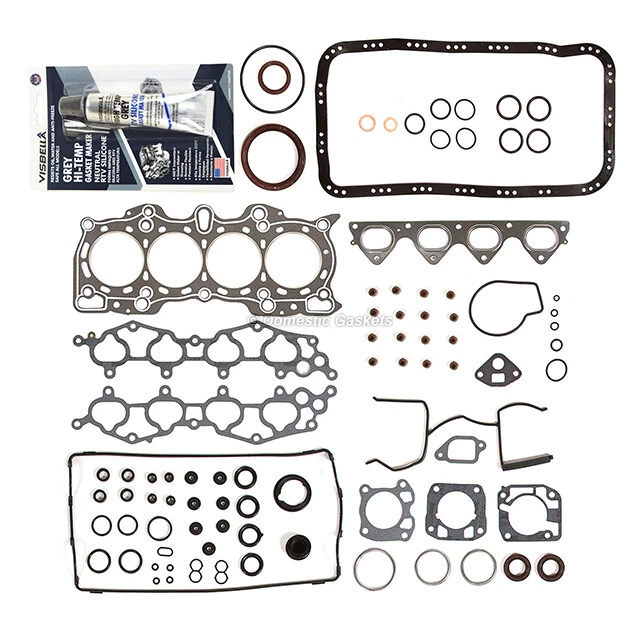Juego completo de juntas de grafito para 90-01 Acura Integra LS RS GS 1,8 L DOHC B18A1 B18B1 Foto 2 de 4