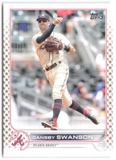 2022 Topps #507 Dansby Swanson Gold Star