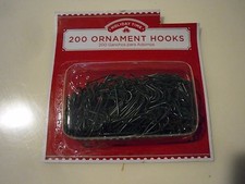 New 200PK Christmas Ornament Hooks Tree Wedding Garden Hangers Color Silver Gree